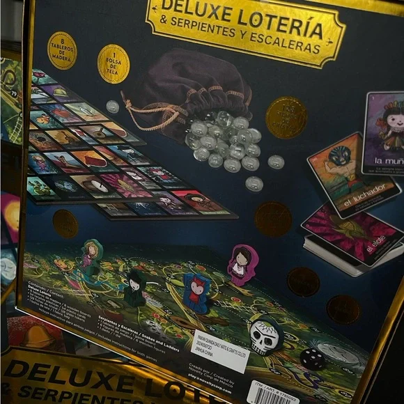 DELUXE LOTERÍA ( Snakes & ladders )